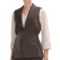Two Star Dog Norma Herringbone Vest (For Women) in Herringbone