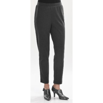 Two Star Dog Ponte Knit Leggings - Zip Back (For Women) in Slate