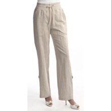 Two Star Dog Santorini Bethany Convert Pants - Linen-Cotton (For Women) in Natural - Closeouts