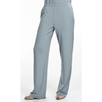Two Star Dog Stretch Pants - Travel Knit (For Women) in Blue Fog