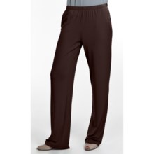 Two Star Dog Stretch Pants - Travel Knit (For Women) in Coffee - Overstock