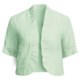 Two Star Dog Suki Crop Jacket - Crinkle Linen, Short Sleeve (For Women)