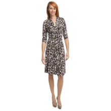 Two Star Dog Tatiana Belted Dress - 3/4 Sleeve (For Women) in Avellino - Closeouts