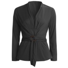 Two Star Dog Tatiana Shirt - Soft Jersey, Long Sleeve (For Women) in Black - Closeouts