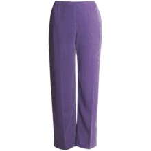 Two Star Dog TENCEL® Pants - Semi-Flat Front (For Women) in Amethyst - Closeouts