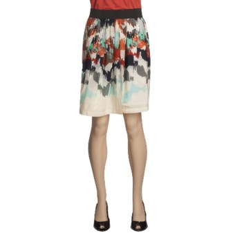 Two Star Dog Virginia Skirt - Monaco Print, Voile, Pleated (For Women) in Print
