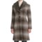 Two Star Dog Zelda Coat - Ombre Plaid (For Women) in Plaid