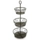 Two’s Company 3-Tier Decorative Planter Basket - Metal