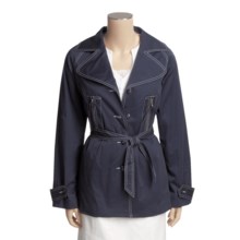 Tyler Boe Billie Jean Jacket - Stretch Cotton Sateen (For Women) in Ink - Closeouts