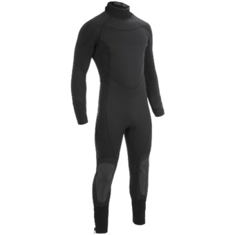 Typhoon Stealth 7/5/4 Full Wetsuit - 7mm (For Men) in Black