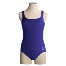 TYR Aquatic Tank Swimsuit - 1-Piece (For Women) in Ink - Overstock