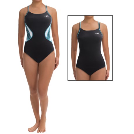 TYR Competitor Swimsuit UPF 50+, Reversible, Thin Strap (For Women)