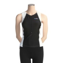 TYR Ironman Singlet Tank Top - UPF 50 (For Women) in Black - Closeouts