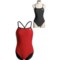TYR Nylon Reversible Swimsuit - One-Piece (For Women) in Red/Black