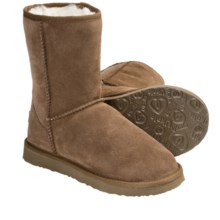 Ukala by Emu Sydney Low Boots - Merino Wool-Lined, Suede (For Women) in Chestnut - Closeouts