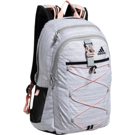 Adidas Ultimate ID Backpack - TWO TONE WHITE/HAZE CORAL/GREY TWO ( )