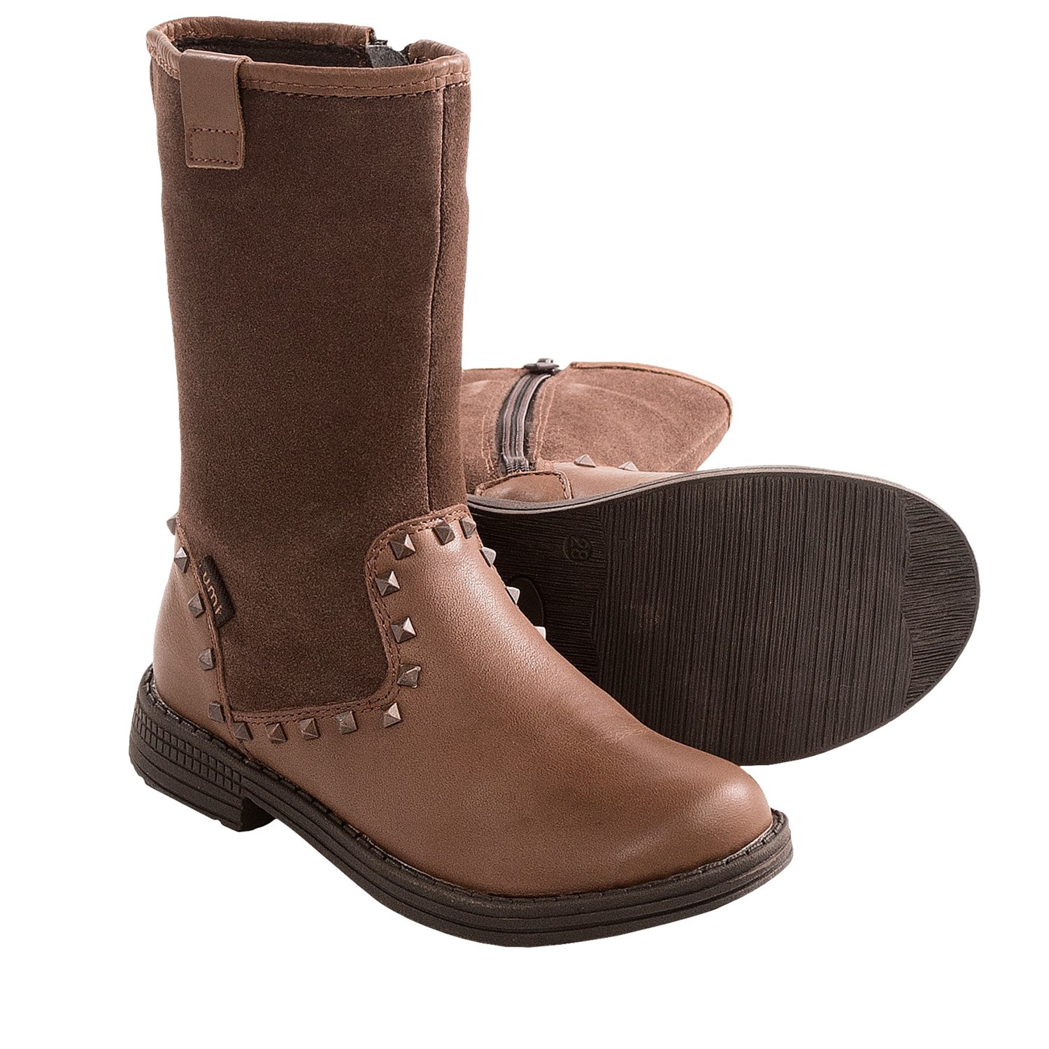 Umi Abbie Leather Boots (For Little Girls) Save 35