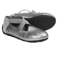 Umi Addie Shoes - Leather, Slip-Ons (For Kid and Youth Girls) in Pewter - Closeouts