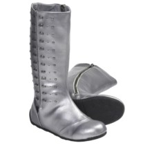 Umi Hadey Boots (For Kid and Youth Girls) in Pewter - Closeouts