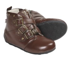 Umi Kyraa Boots (For Kid and Youth Girls) in Chestnut - Closeouts