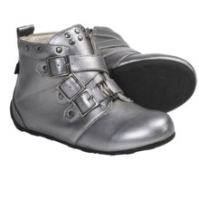 Umi Kyraa Boots (For Kid and Youth Girls) in Pewter - Closeouts