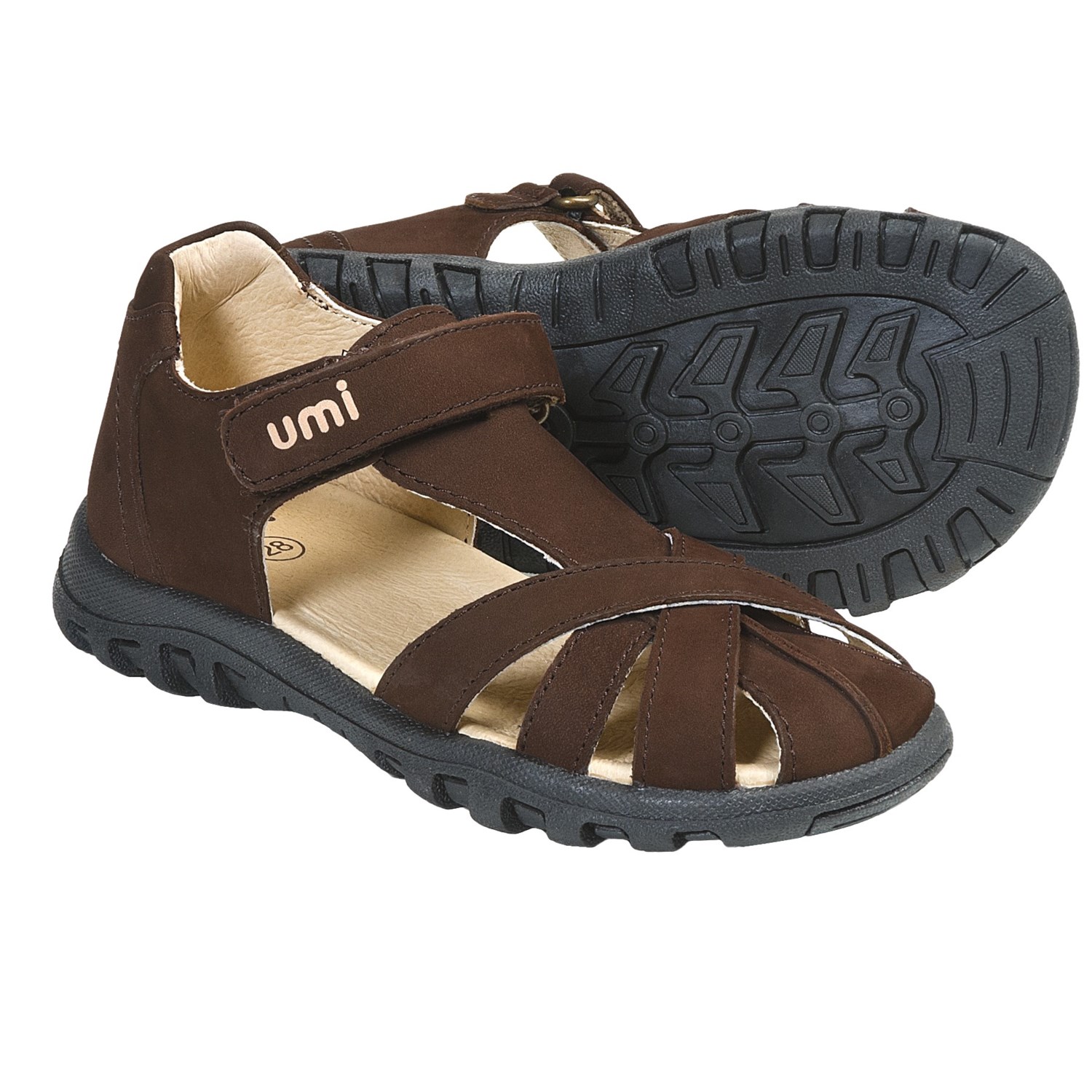 Umi Whitny Sandals (For Toddlers Kids and Youth) in Chocolate