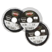 Umpqua Feather Merchants Deceiver Fluorocarbon Tippet - 3-Pack, 25m in See Photo - Closeouts