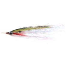 Umpqua Feather Merchants FPF Aussie Scad Tube Saltwater Fly - 12” in Green/White - Closeouts