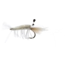 Umpqua Feather Merchants McGhost Shrimp Weedless Saltwater Fly - Dozen in White - Closeouts
