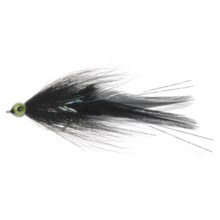 Umpqua Feather Merchants Scooter Smiths Saltwater Fly - Dozen in Black - Closeouts