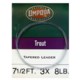 Umpqua Feather Merchants Trout Leader - Tapered, 7-1/2'