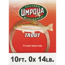 Umpqua Feather Merchants Trout Tapered Leader - 10’ in See Photo - Closeouts