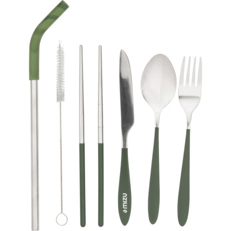 Mizu Urban Cutlery Set - 5-Piece, Army Green - ARMY GREEN ( )