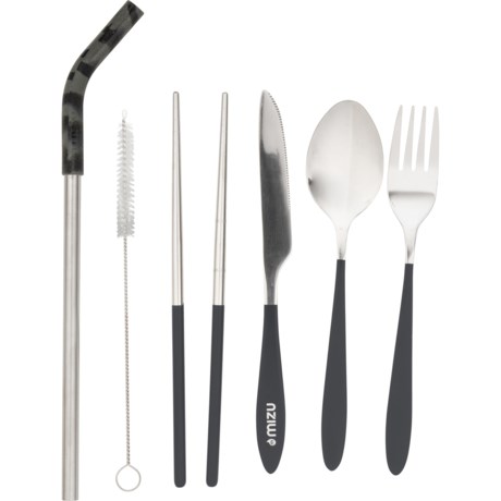 Mizu Urban Cutlery Set - 5-Piece, Black - BLACK ( )