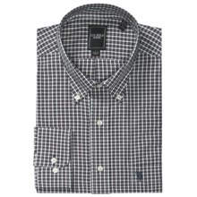 U.S. Polo Assn. Check Dress Shirt - Long Sleeve (For Men) in White/Black - Closeouts