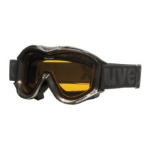 Uvex FP 501 Race Snowsport Goggles in Silver Chrome/Uv Goldlite - Closeouts