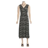 V-Neck Knit Dress - Full-Length, Sleeveless (For Women)