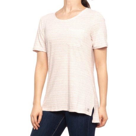 Royal Robbins Vacationer Shirt - Short Sleeve (For Women) - CREME (XS )