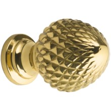 Valsan Brass Pineapple Finial Knob in Brass - Closeouts