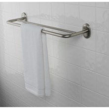 Valsan Carlton Double Towel Bar - 22" in Matte Nickel - Closeouts