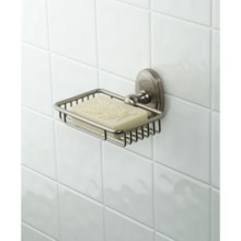 Valsan Carlton Soap Basket in Satin Nickel - Closeouts