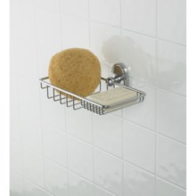 Valsan Carlton Sponge Basket in Matte Chrome - Closeouts