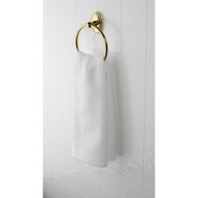 Valsan Carlton Towel Ring - 6" in Brass - Closeouts