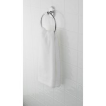 Valsan Carlton Towel Ring - 6" in Matte Chrome - Closeouts