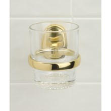 Valsan Carlton Tumbler/Holder in Brass - Closeouts