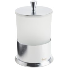 Valsan Riva Cotton Box in Matte Chrome - Closeouts