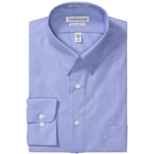 Van Heusen Basics Dress Shirt - Wrinkle-Free Poplin, Long Sleeve (For Men) in Blue - Closeouts