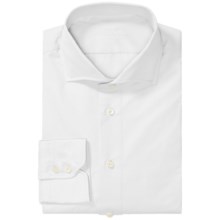 Van Laack Alano Trim Fit Shirt - Long Sleeve (For Men) in White - Closeouts