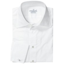 Van Laack French Cuff Shirt - Long Sleeve (For Men) in White Solid - Closeouts
