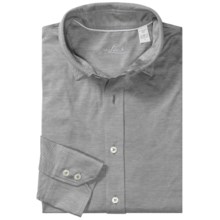 Van Laack Petco Shirt - Long Sleeve (For Men) in Grey - Closeouts